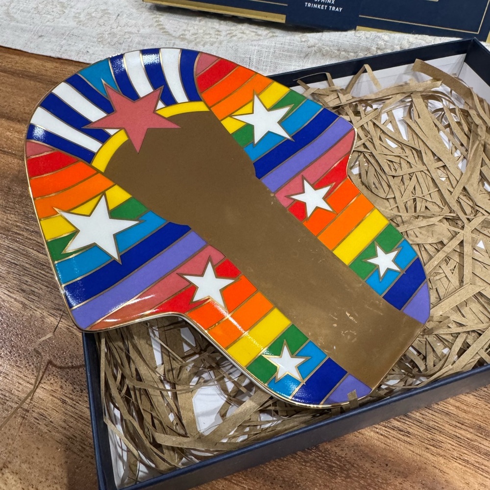 JONATHAN ADLER SPHINX TRAY EXCELLENT NEW/UNUSED CONDITION RETIRED/RARE W/BOX